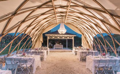 Überdachung für mehr Umsatz durch mehr Freifläche Überdachung für mehr Umsatz durch mehr Freifläche