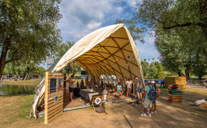 STROHBOID Terrassenüberdachung Sonnenschutz STROHBOID Terrassenüberdachung Sonnenschutz
