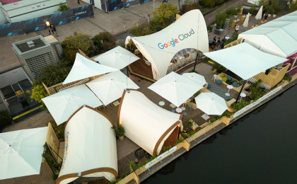 STROHBOID_Google Cloud_Eventzelt STROHBOID_Google Cloud_Eventzelt