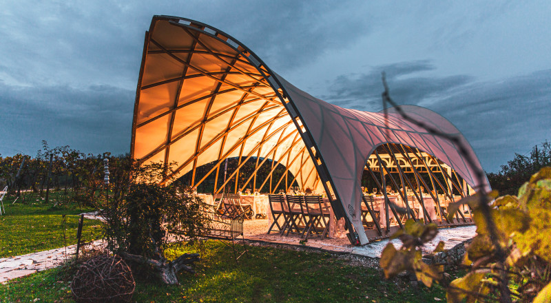 Terrassenüberdachung STROHBOID ganzjährig Terrassenüberdachung STROHBOID ganzjährig