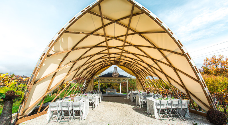 Gründe für einen Pavillon mit festem Dach Gründe für einen Pavillon mit festem Dach
