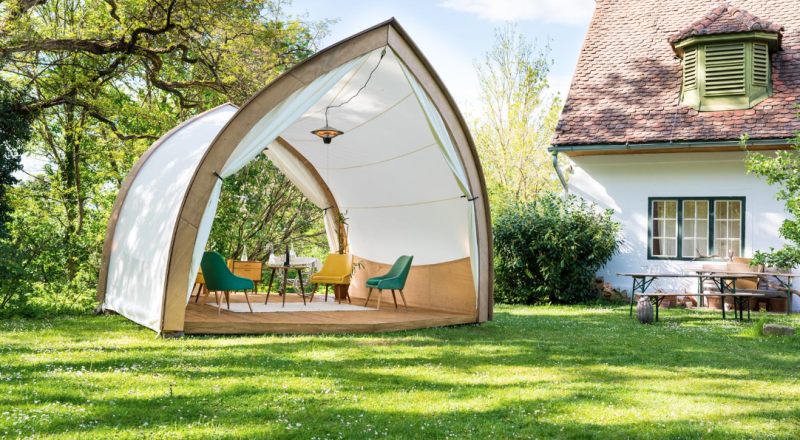 STROHBOID Terrassenüberdachung STROHBOID Terrassenüberdachung