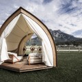 Glamping Lounge im Hotel Rübezahl SPA von Strohboid