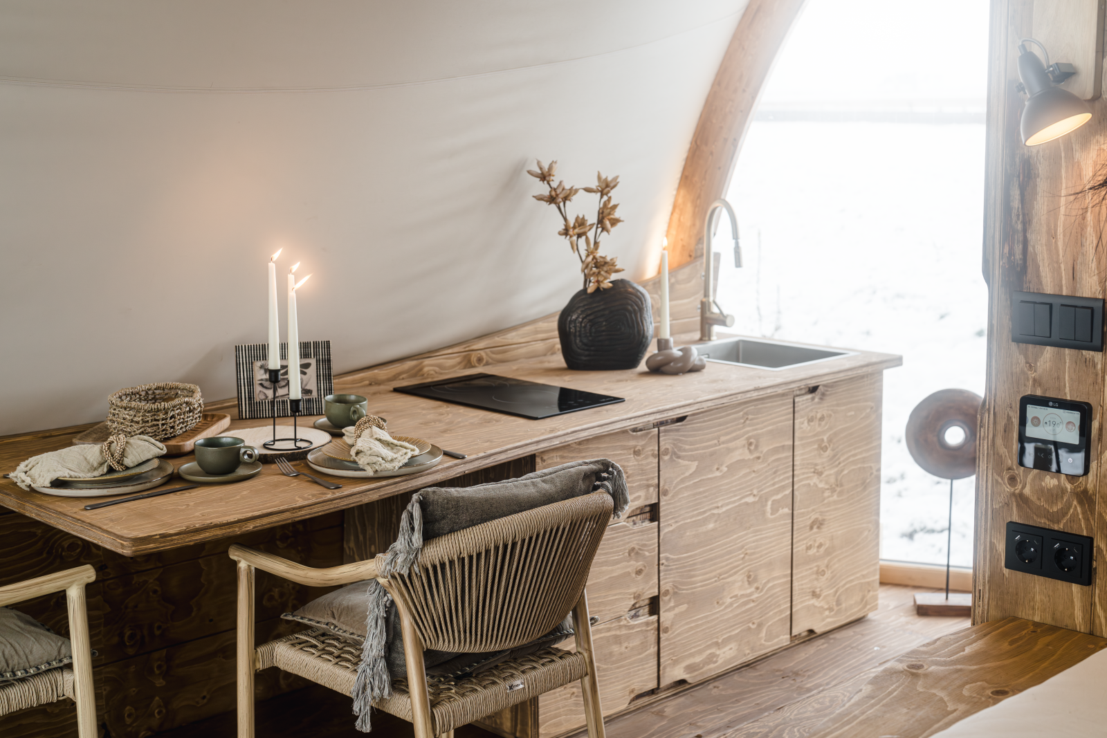 STROHBOID Mountain Chalett Kitchen STROHBOID Mountain Chalett Kitchen