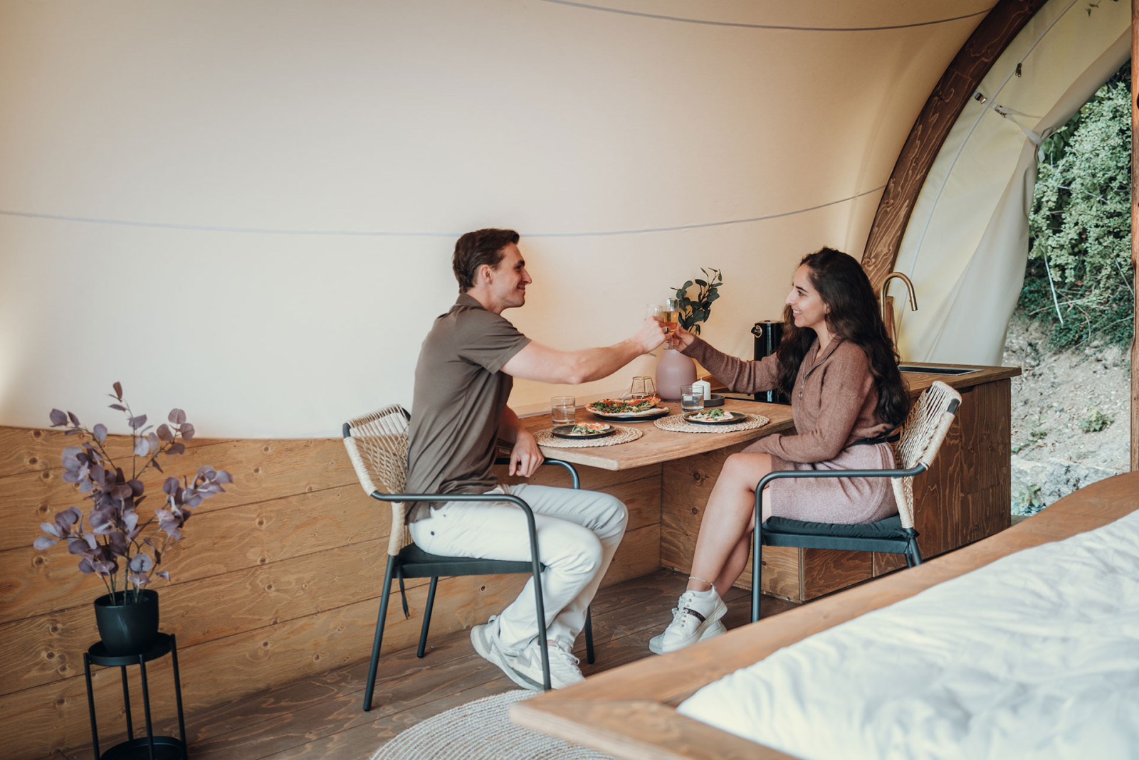 Angebot an Zusatzleistungen & Service beim Glamping Angebot an Zusatzleistungen & Service beim Glamping