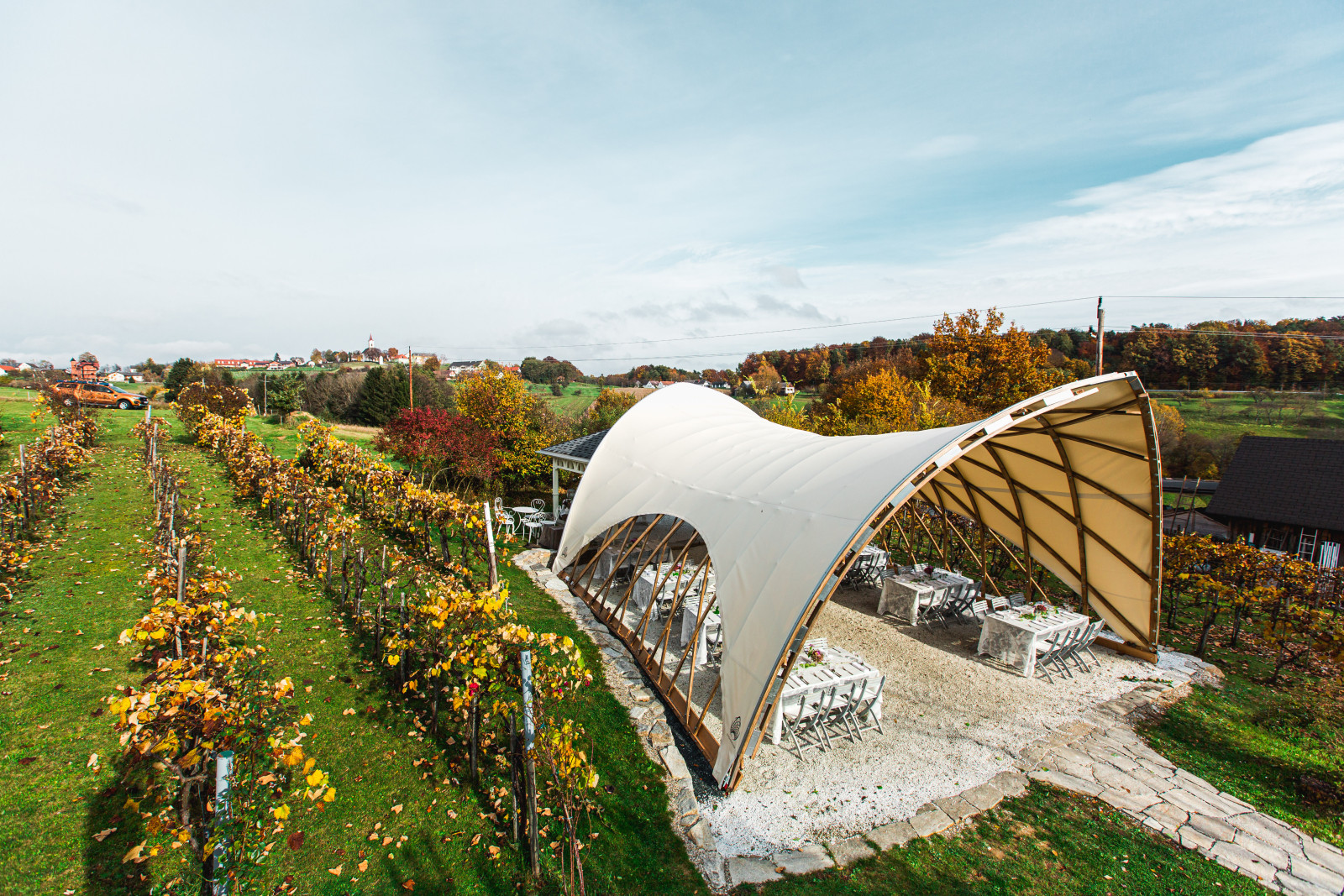 Terrassenüberdachung Sonnenschutz STROHBOID Terrassenüberdachung Sonnenschutz STROHBOID