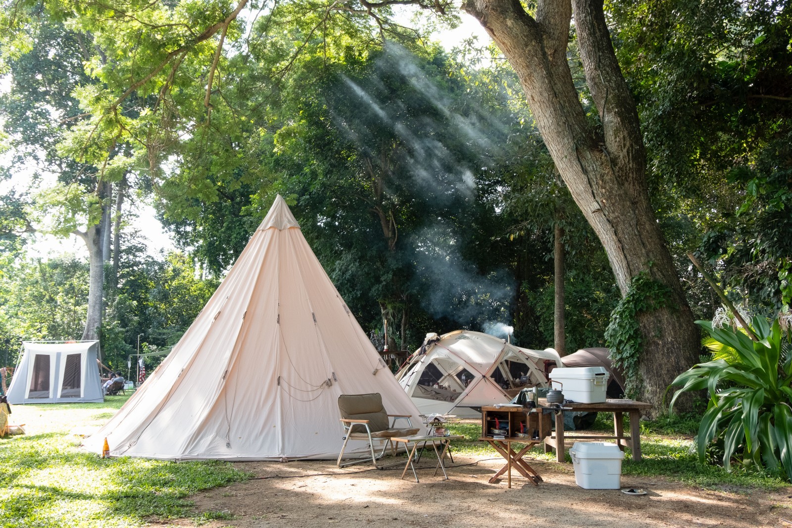 Was ist Glamping - TIPI?