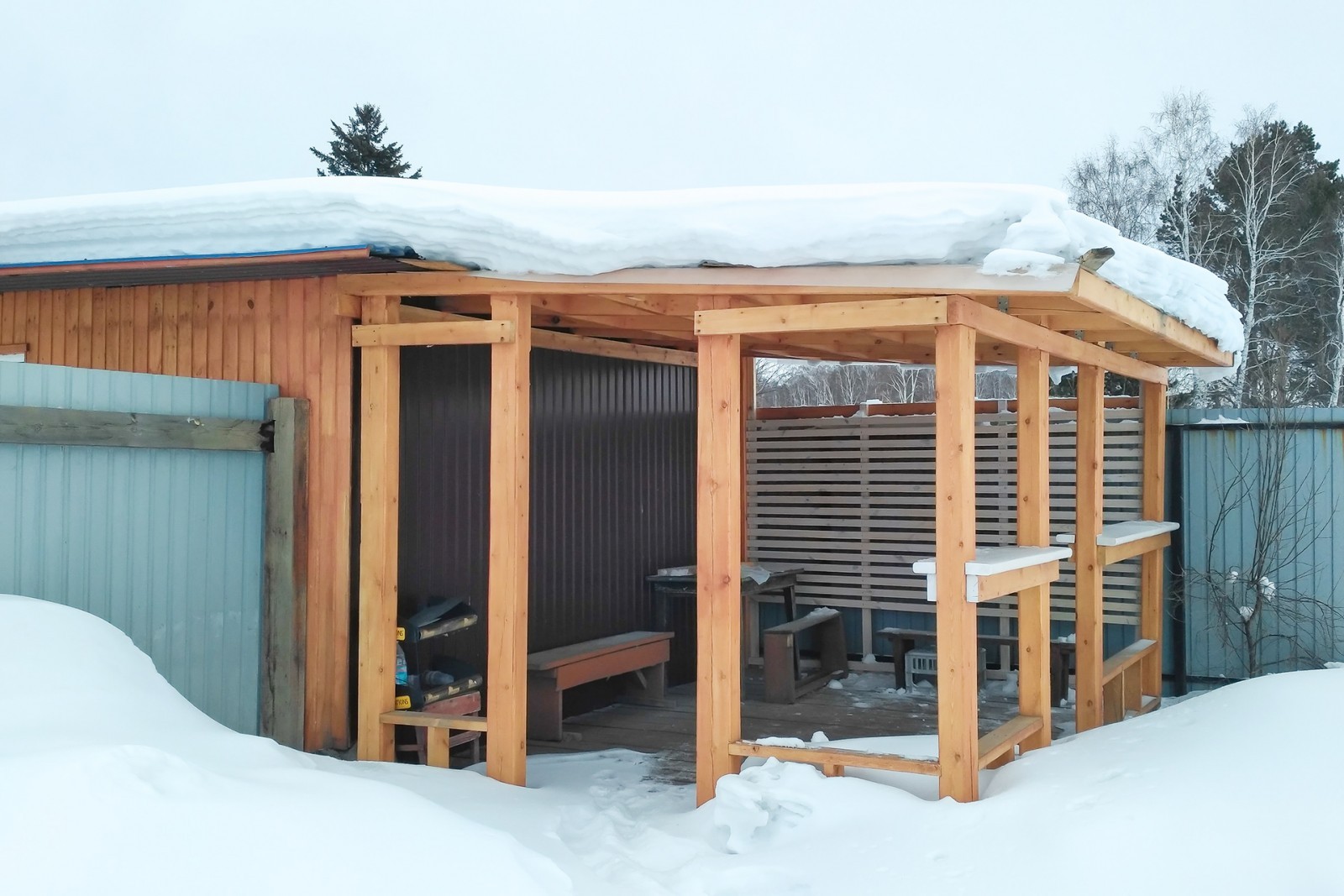 Winterfestes Pavillon Winterfestes Pavillon