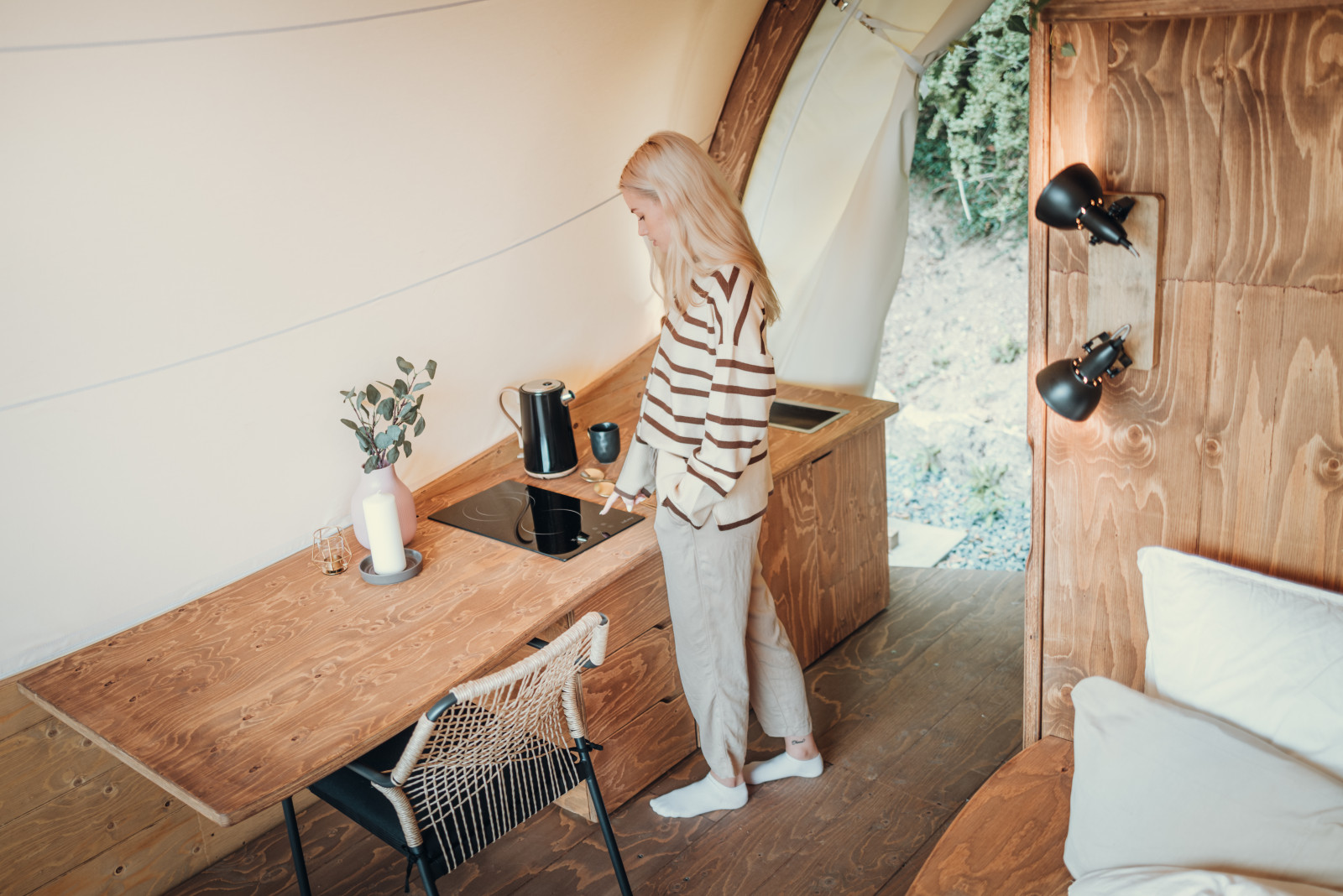 Glamping am Strand: Ausstattung – STROHBOID Glamping am Strand: Ausstattung – STROHBOID
