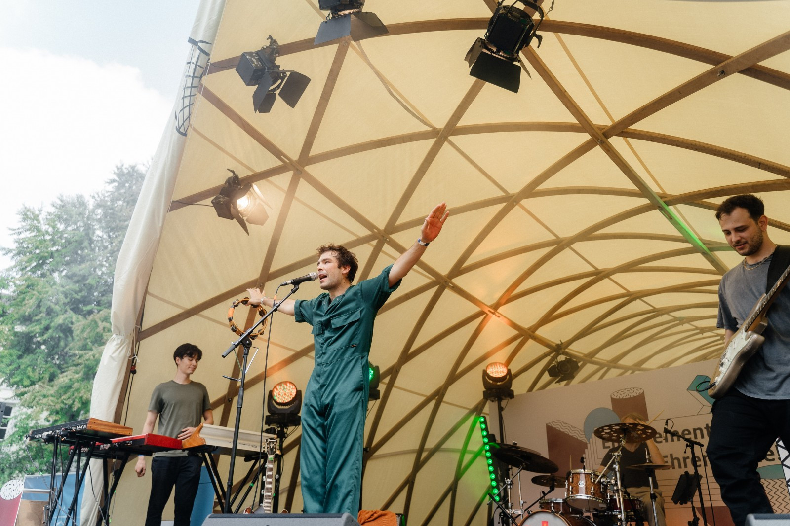 Konzert Eventzelt Feier von Strohboid Konzert Eventzelt Feier von Strohboid