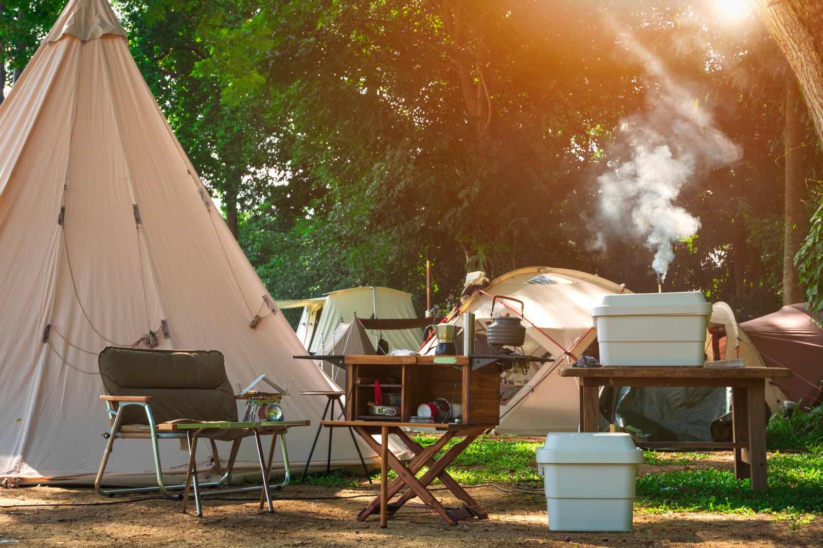 Glamping heute – Unterkunft im Wald