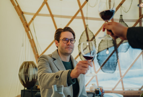 Individueller Pavillon für Ihre Weinverkostung von Strohboid Individueller Pavillon für Ihre Weinverkostung von Strohboid