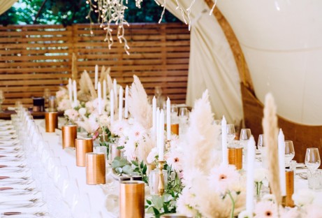 Lounge für eine Hochzeit von Strohboid