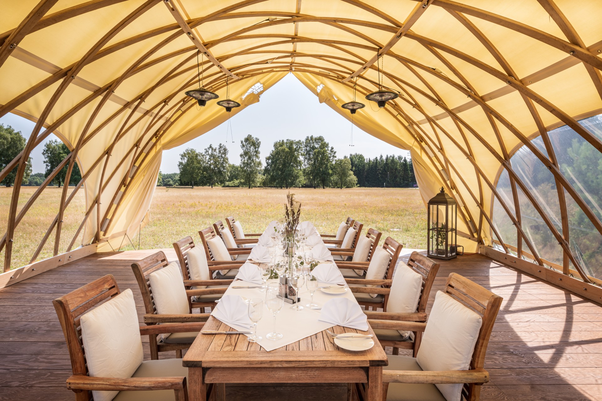 Pavillon kaufen Pavillon ganzjährig sturmfest STROHBOID