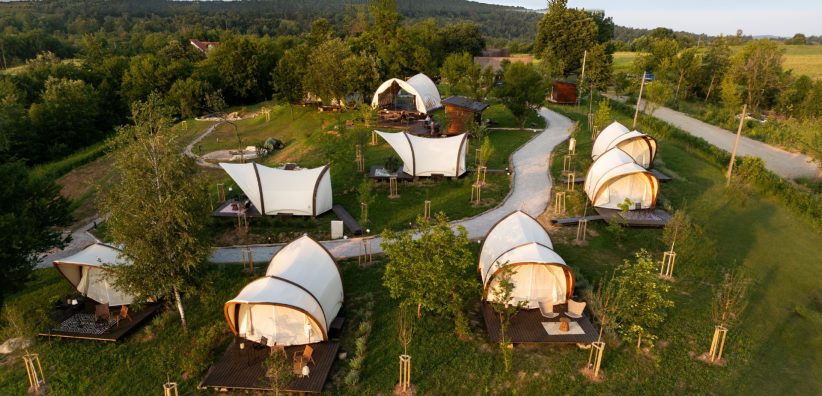 Glamping Eco Resort in Croatia STROHBOID Glamping at ZENZONE Retreat Resort