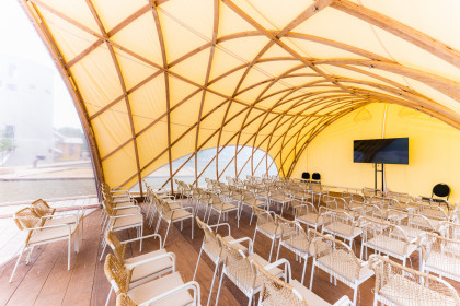 STROHBOID-Pavillon-Seminar-Landesgartenschau-Höxter STROHBOID-Pavillon-Seminar-Landesgartenschau-Höxter