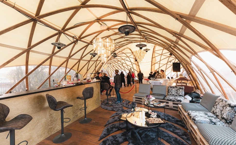 Cozy pavilion for your hotel
