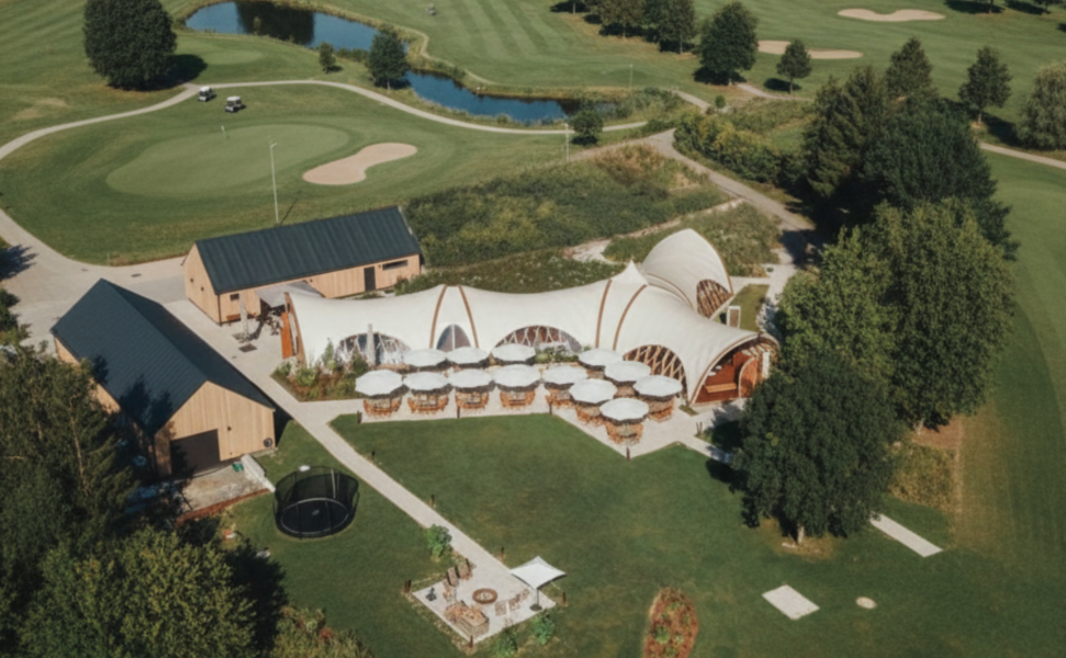 STROHBOID Golf Club Pavilion STROHBOID Golf Club Pavilion