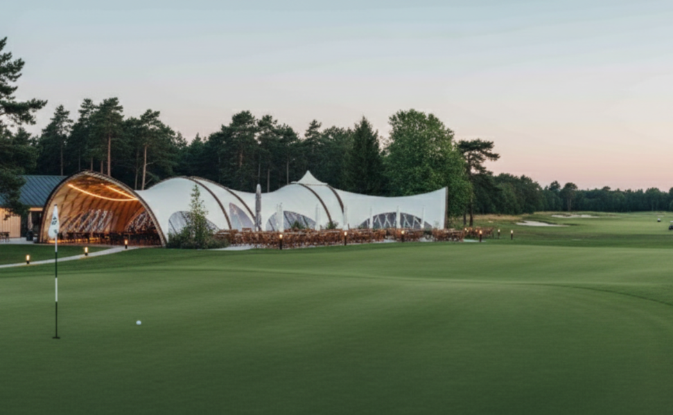 STROHBOID 4-Connect Golf Course Pavilion STROHBOID 4-Connect Golf Course Pavilion