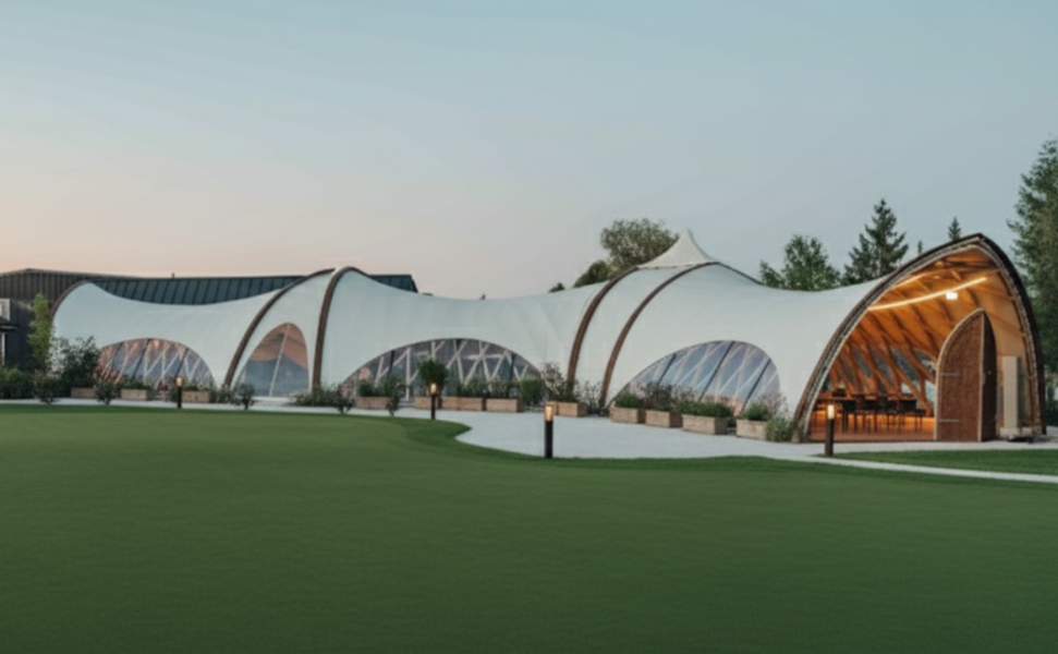 STROHBOID Golf Club Pavilion STROHBOID Golf Club Pavilion