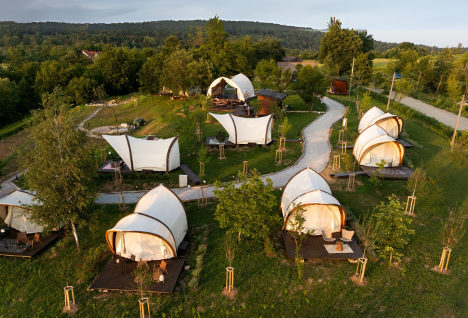 Glamping Eco Resort in Croatia STROHBOID Glamping at ZENZONE Retreat Resort