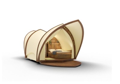 Strohboid Glamping Comfort with 20sqm