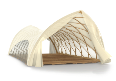 Strohboid Terrassenüberdachung PRO - Pavillon - nachhaltig und wetterfest Strohboid Terrassenüberdachung PRO - Pavillon - nachhaltig und wetterfest