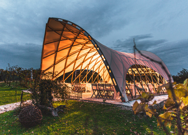 Terrassenüberdachung STROHBOID ganzjährig Terrassenüberdachung STROHBOID ganzjährig