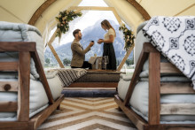 STROHBOID-Lounge-Pavillon-Hotel-Rübezahl-Hochzeitsantrag STROHBOID-Lounge-Pavillon-Hotel-Rübezahl-Hochzeitsantrag