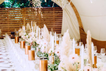 Lounge for a wedding from Strohboid Lounge for a wedding from Strohboid