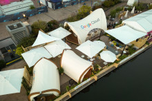 STROHBOID_Google Cloud_Eventzelt STROHBOID_Google Cloud_Eventzelt